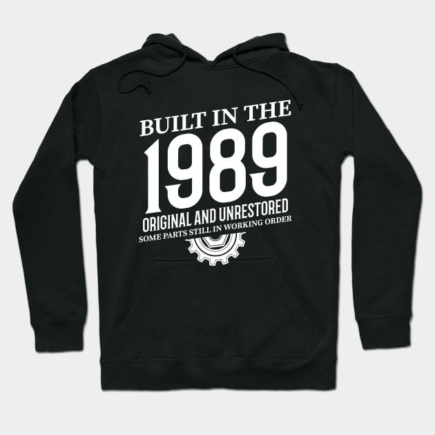 Built In The 1989 Hoodie by Stay Weird